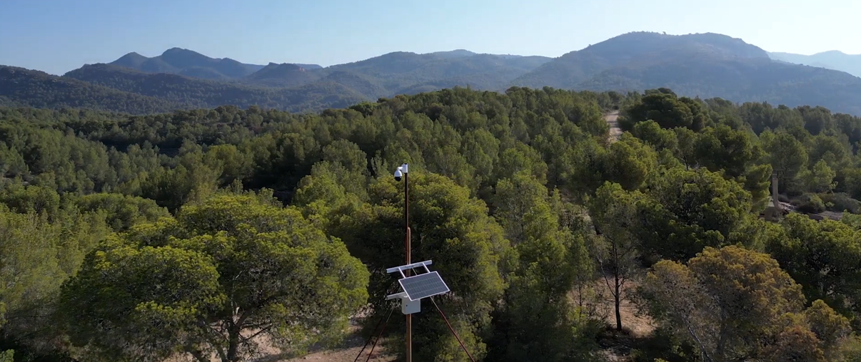 Pyro ofrece una solución de Detección de incendios forestales al municipio de Espadilla